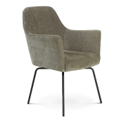 Krzesło obrotowe Liva na metalowych nogach Furninova