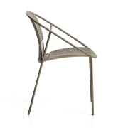 Krzesło ogrodowe Atrani beżowe Kave Home
