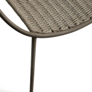 Krzesło ogrodowe Atrani beżowe Kave Home