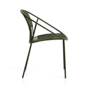 Krzesło ogrodowe Atrani zielone Kave Home