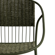 Krzesło ogrodowe Atrani zielone Kave Home