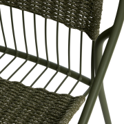 Krzesło ogrodowe Atrani zielone Kave Home