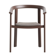 Krzesło ogrodowe Erice brązowe Kave Home