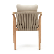 Krzesło ogrodowe Malaret beżowe Kave Home