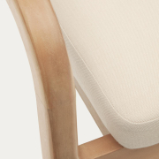 Krzesło ogrodowe Malaret beżowe Kave Home