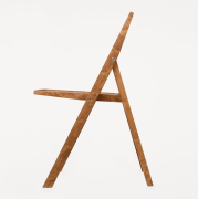 Krzesło składane Flat brązowe Frama