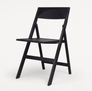 Krzesło składane Flat czarne Frama