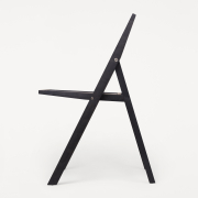 Krzesło składane Flat czarne Frama