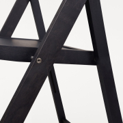 Krzesło składane Flat czarne Frama