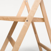 Krzesło składane Flat naturalne Frama