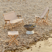 Krzesło składane Outdoor Market beżowe HAY