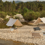 Krzesło składane Outdoor Market czarne HAY