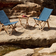 Krzesło składane Outdoor Market czarne HAY