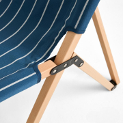 Krzesło składane Outdoor Market niebieskie HAY