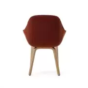 Krzesło Aleli terracota boucle kave home