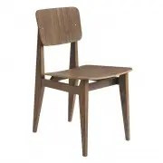 Krzesło C-Chair Veneer orzech amerykański Gubi
