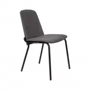Krzesło Clip ciemnoszare Zuiver