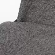 Krzesło Clip ciemnoszare Zuiver