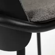 Krzesło Clip ciemnoszare Zuiver