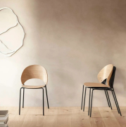 Krzesło Dosina naturalny dąb Please Wait to be Seated