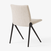 Krzesło Kape IF7 podstawa czarna - tapicerka Barnum 101 Andtradition