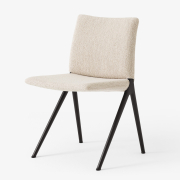 Krzesło Kape IF7 podstawa czarna - tapicerka Barnum 101 Andtradition