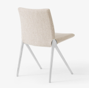 Krzesło Kape IF7 podstawa polerowane aluminium - tapicerka Barnum 101 Andtraditi