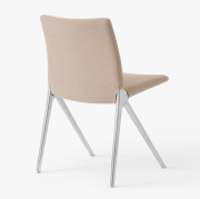 Krzesło Kape IF7 podstawa polerowane aluminium - tapicerka Grain 61252 Andtradit