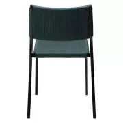 Krzesło Loop zielone Dan-Form
