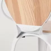 Krzesło Louix białe Zuiver