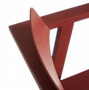 Krzesło Maiden czerwone Please Wait to be Seated