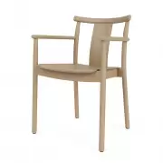 Krzesło Merkur z podłokietnikiem dąb Audo Copenhagen