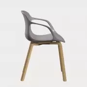 Krzesło NAP KS62 srebrnoszare Fritz Hansen