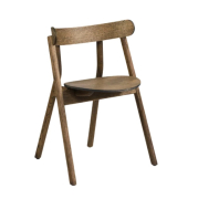 Krzesło Oaki przydymiony dąb Northern