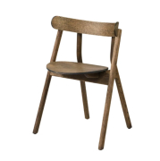 Krzesło Oaki przydymiony dąb Northern