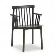 Krzesło Pind z podłokietnikiem brązowe Normann Copenhagen