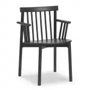 Krzesło Pind z podłokietnikiem czarne Normann Copenhagen