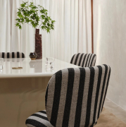 Krzesło Rico Louisiana Sand/Black Ferm Living