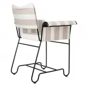 Krzesło Tropique Leslie Stripe Limonta 40 Gubi