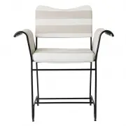 Krzesło Tropique Leslie Stripe Limonta 40 Gubi
