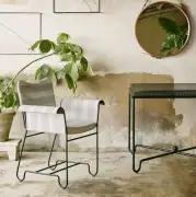 Krzesło Tropique Leslie Stripe Limonta 20 Gubi