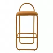 Krzesło barowe Angui 82,5 cm bursztynowe AYTM