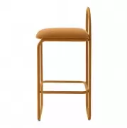 Krzesło barowe Angui 82,5 cm bursztynowe AYTM