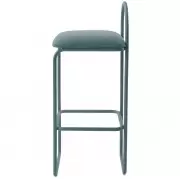 Krzesło barowe Angui 92,5 cm zakurzony błękit AYTM