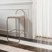 Krzesło barowe Angui 82,5 cm taupe AYTM