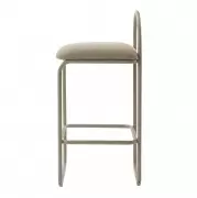 Krzesło barowe Angui 82,5 cm taupe AYTM