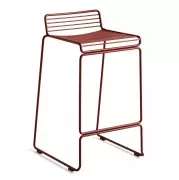 Krzesło barowe do ogrodu Hee 65 cm rdzawe HAY