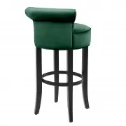 Krzesło barowe Sophia Loren zielone velvet Eichholtz