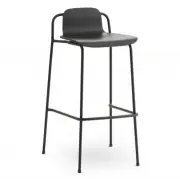 Krzesło Barowe Studio H65 Czarne Normann Copenhagen