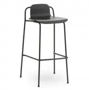 Krzesło Barowe Studio H75 Czarne Normann Copenhagen